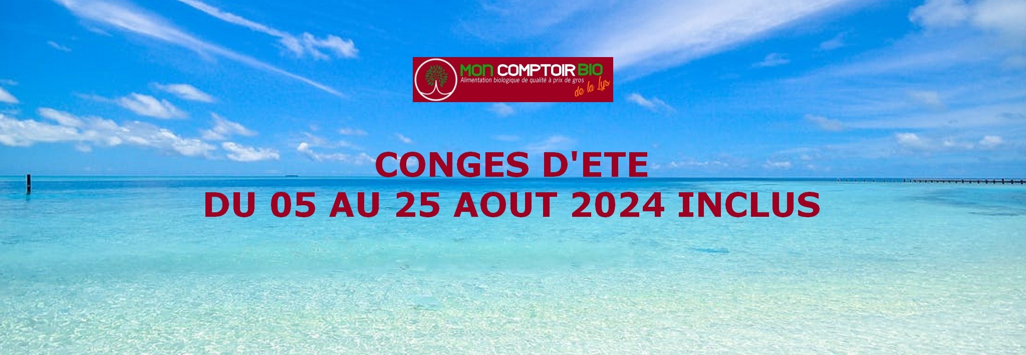 Congés été 2024